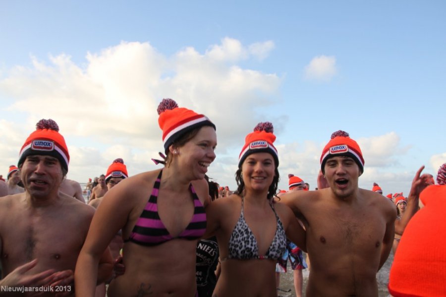 Nieuwjaarsduik 2 Nederzand(T) Noordwijk